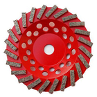 7" inch Concrete Diamond Grinding Wheel | Swirl Grinding Diamond Cup Wheel for Concrete | Extra Soft Diamond cup Wheel